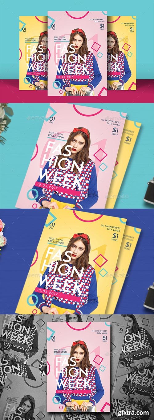 Graphicriver - Pop Fashion Flyer 19581607