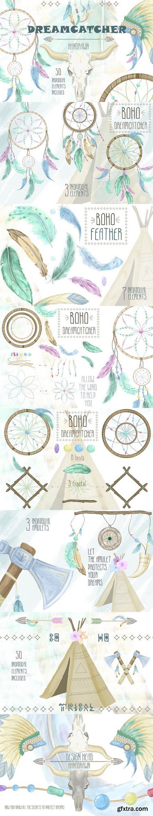 CM - Dreamcatcher. Tribal Set. part I 1412715