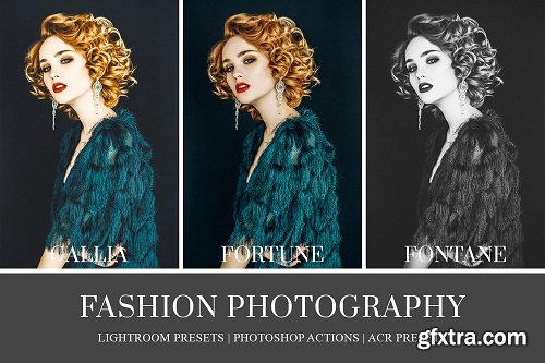 Fashion Lightroom Presets, Photoshop Actions and ACR Presets