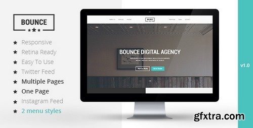 ThemeForest - BOUNCE - Responsive Multipurpose Template 8232518