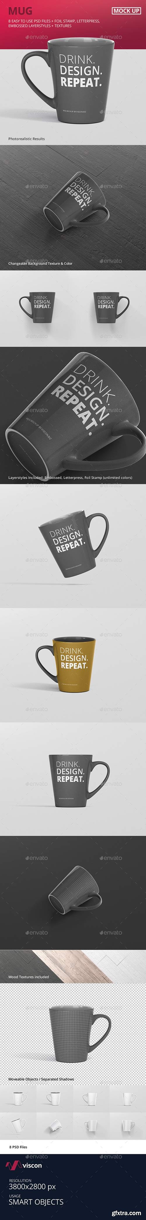 Graphicriver - Mug Mockup - Cone 19276303