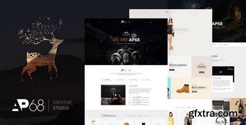 ThemeForest - AP68 - Creative PSD Template 16478296