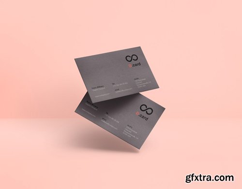 Psd Business Card Mock-Up Vol 38