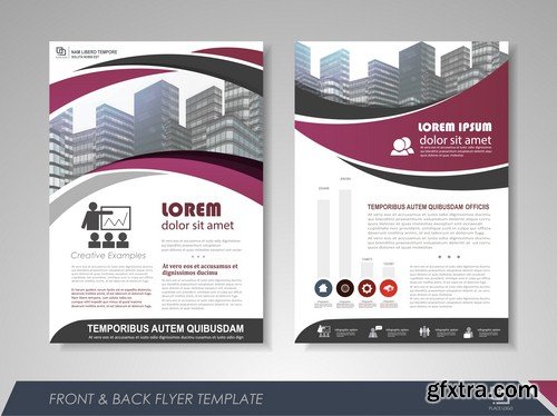 Business brochures 1 - 6 EPS