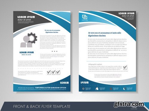 Business brochures 1 - 6 EPS