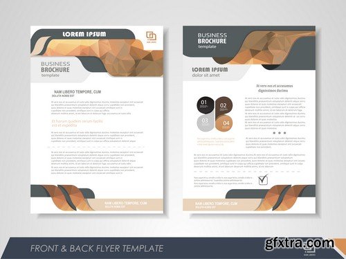 Business brochures 1 - 6 EPS