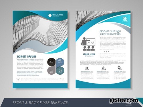 Business brochures 1 - 6 EPS