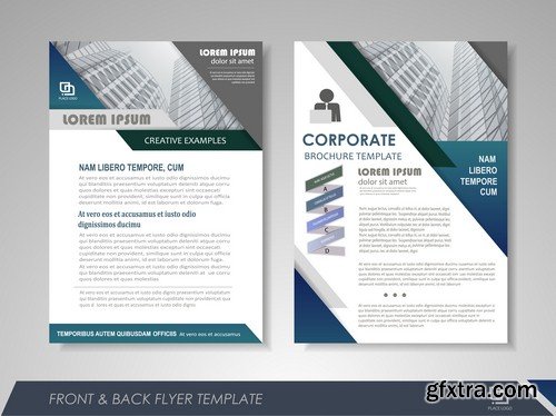 Business brochures 1 - 6 EPS