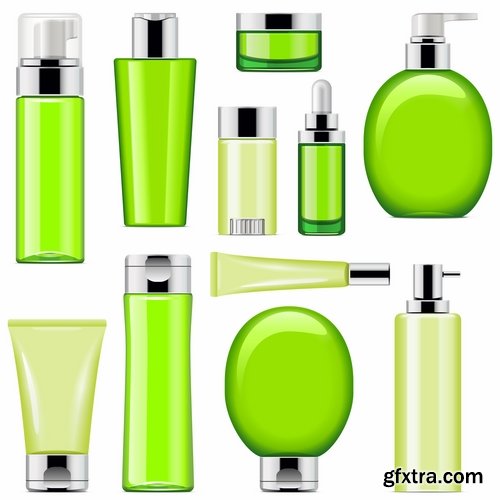 Cosmetics set basket bottle capacity bottle 25 EPS