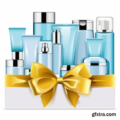 Cosmetics set basket bottle capacity bottle 25 EPS