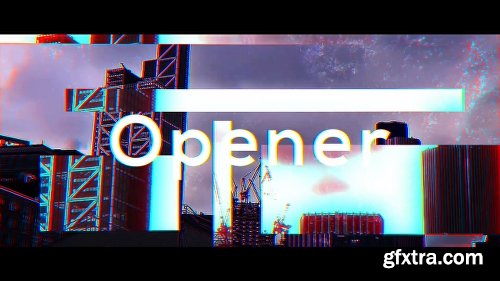 Videohive Fast Glitch Opener 19929994