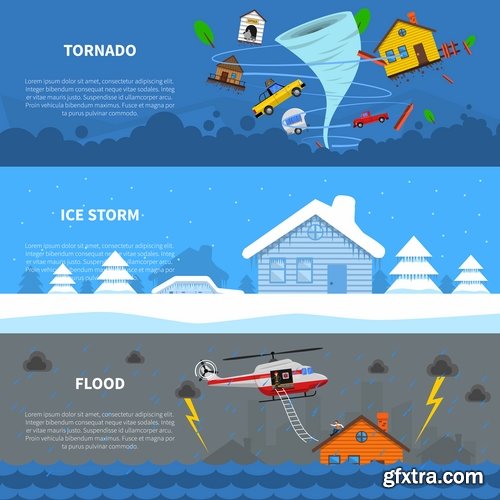 Tornado disaster natural disaster vortex 25 EPS