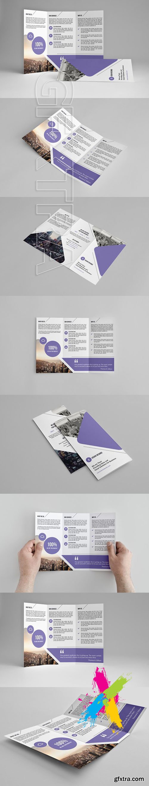 CM - Trifold Brochure Template 1489729