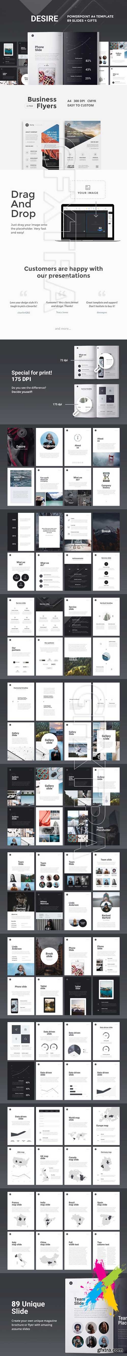 CM - A4 Desire PowerPoint Template 1468990