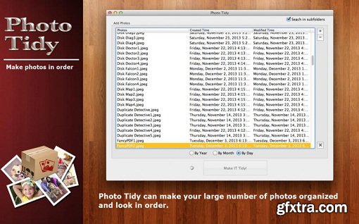 Photo Tidy 1.2 (Mac OS X)