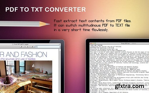 PDF to TXT Converter 1.01 (Mac OS X)