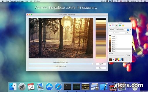 Color Palette from Image 1.3 (Mac OS X)