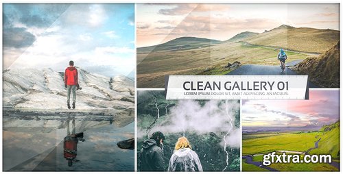 Videohive Clean Photo Gallery - Image Slide Opener 19494099