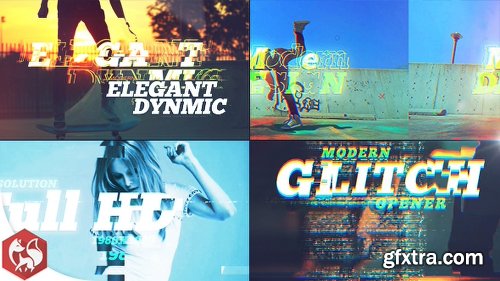 Videohive Glitch Opener 19929942