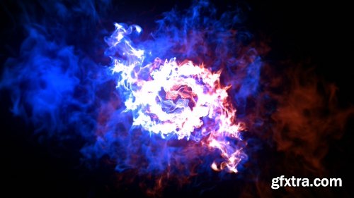 Videohive Fire And Ice Logo 19877205