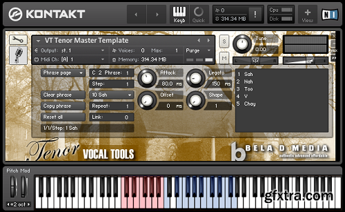 Bela D Media Vocal Tools Tenor KONTAKT-0TH3Rside