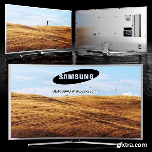 TV Samsung UE40S9AU 3D Model