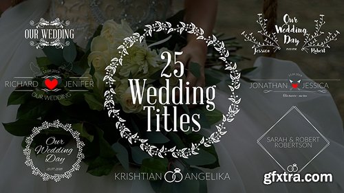 Videohive Wedding Titles 19761639