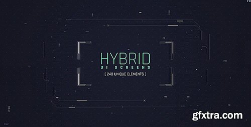 Videohive Hybrid Ui Screens 19482085