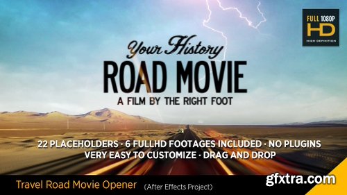 Videohive Travel Road Movie 13512367