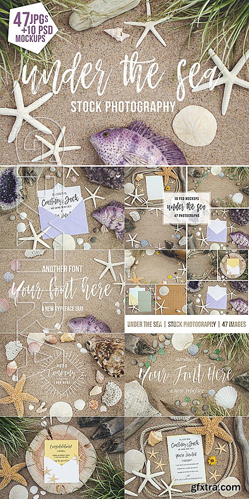 CreativeMarket Under The Sea Stock Photography 1386499