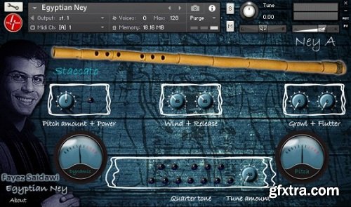 Findasound Fayez Saidawi Egyptian Ney KONTAKT-LiRR