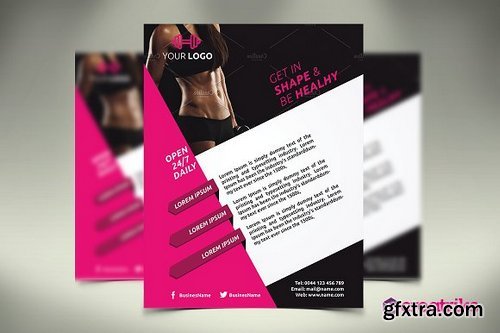 CM - Fitness Flyer / Gym Flyer 1423104