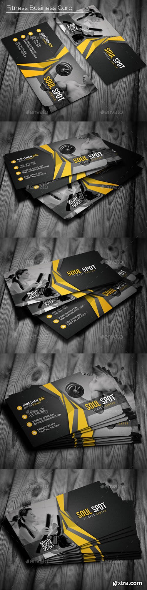 GR - Fitness Business Card 16835858