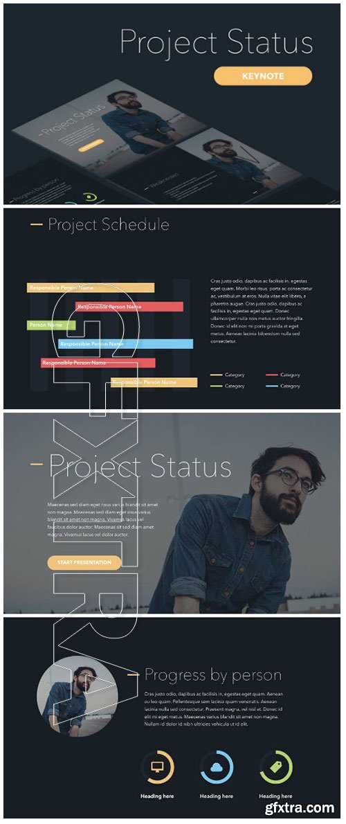 Project Status Keynote Template