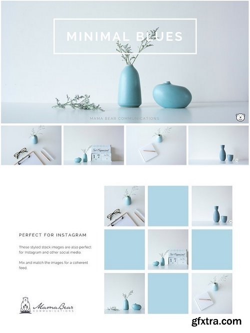 CM - Styled Stock Photos | Minimal Blues 1235140