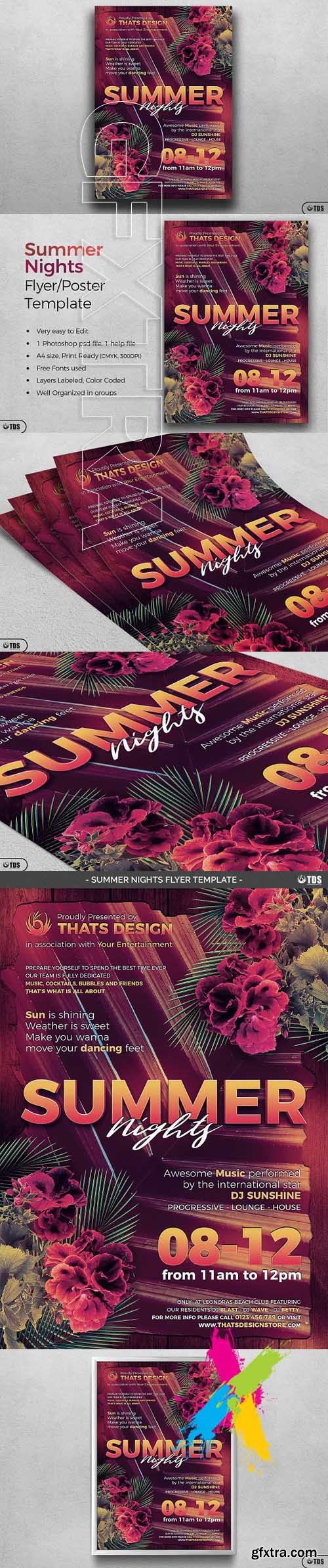 CM - Summer Nights Flyer Template 1469520