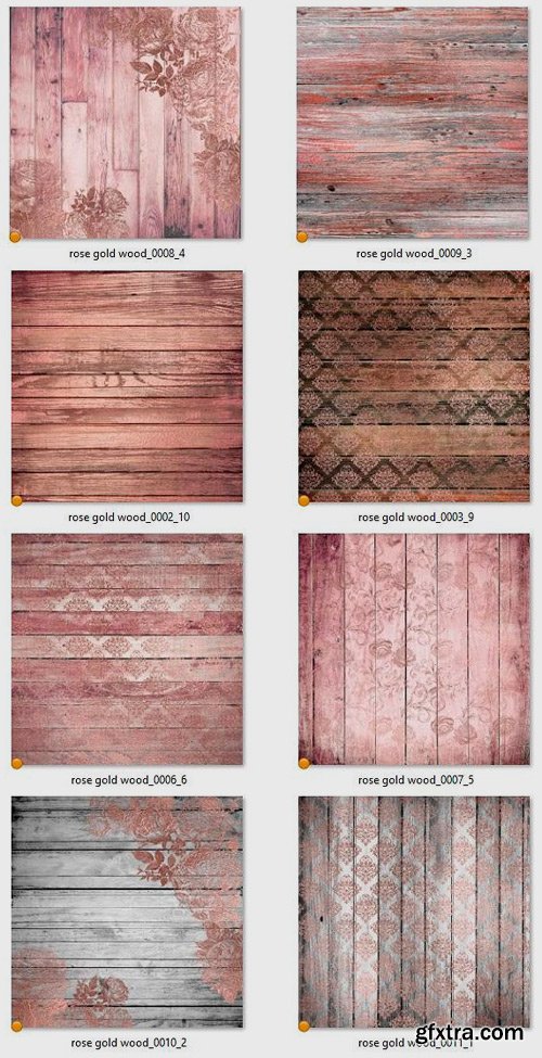 CM 1459515 - Rose Gold Wood Textures