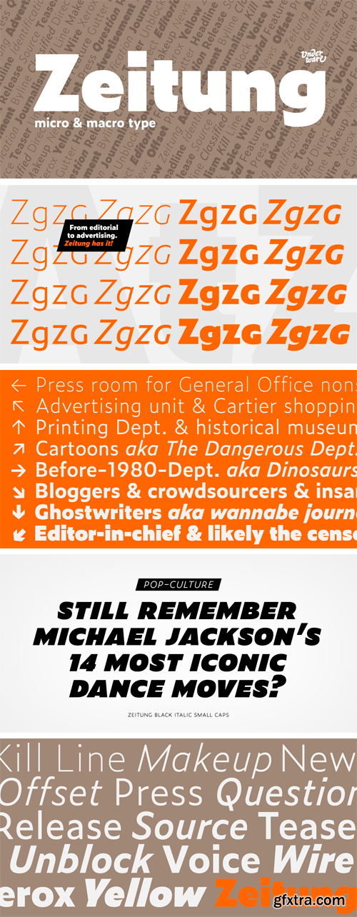 Zeitung Pro Font Family