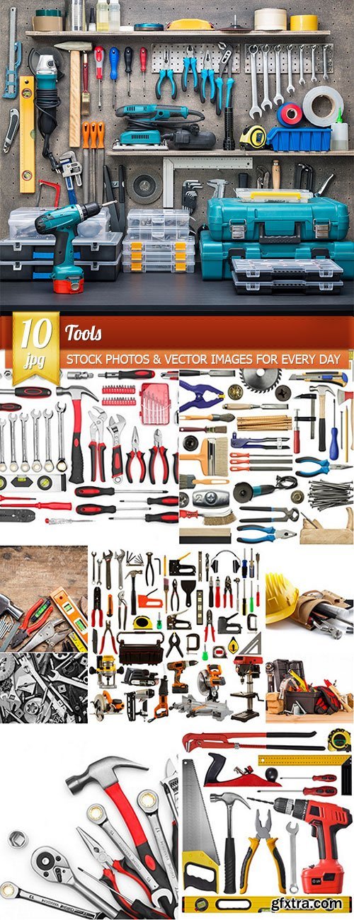 Tools, 10 x UHQ JPEG