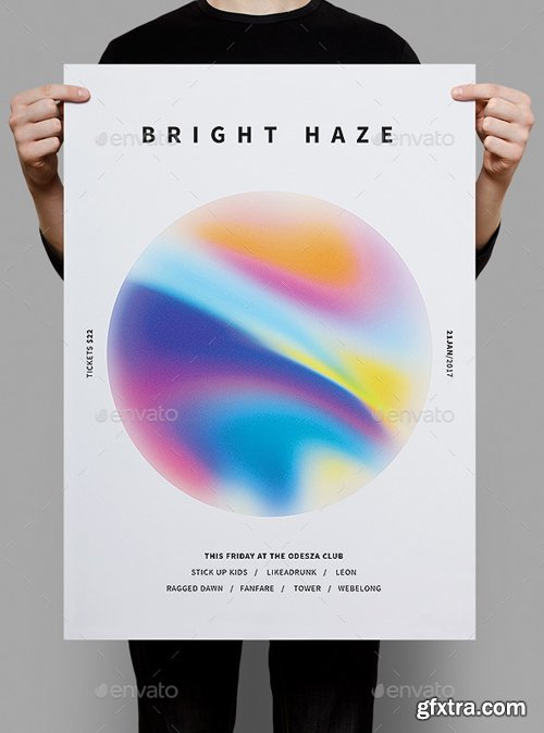 GR - Bright Haze Poster & Flyer 19688571