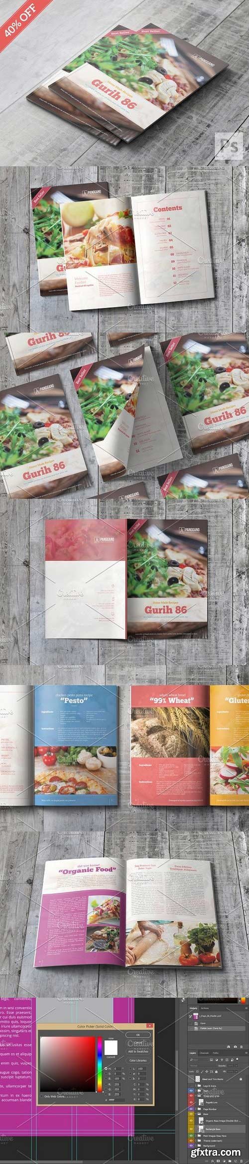 CM - Gurih 86 Cookbook PSD 1264310