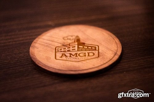 CM - WOOD COASTER MOCK-UP 1264202