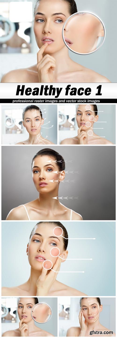 Healthy face 1 - 6 UHQ JPEG