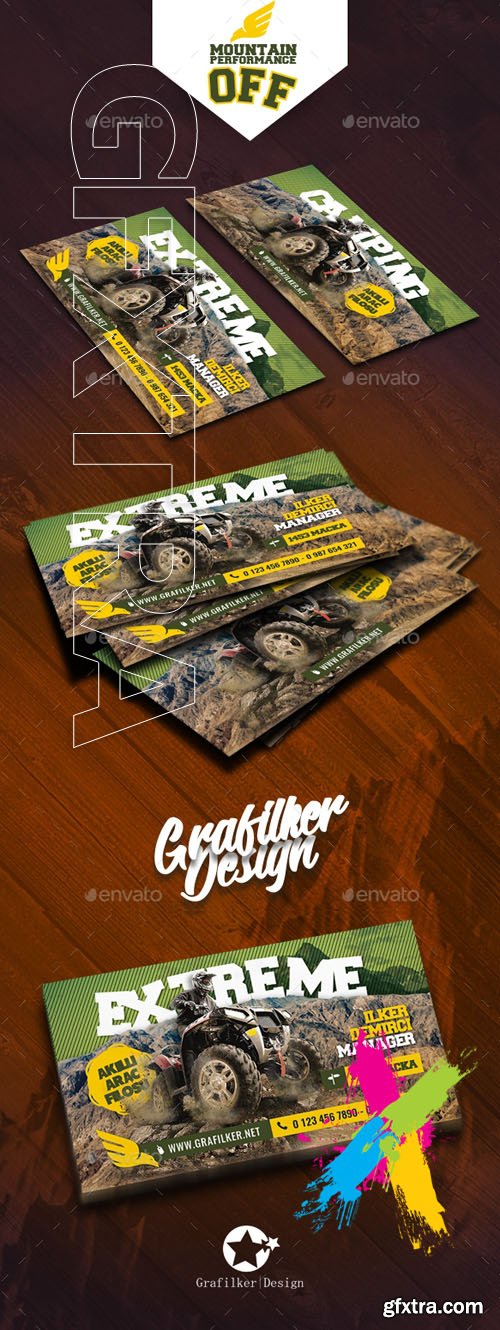 GR - Off-Road Adventure Business Card Templates 19965485