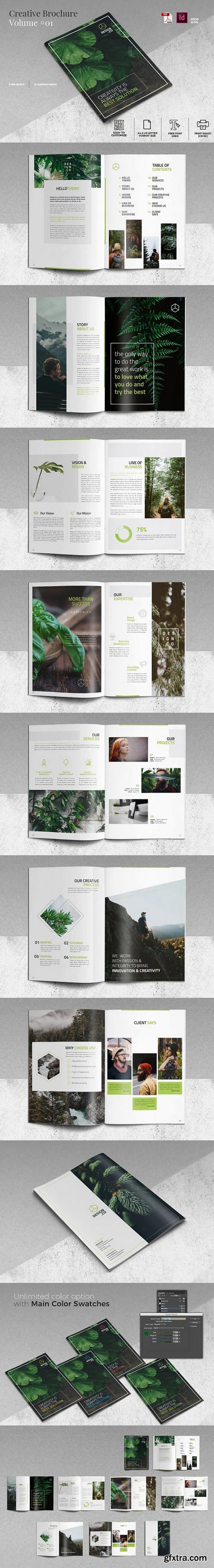 CM - Creative Brochure Template Vol. 01 1450205