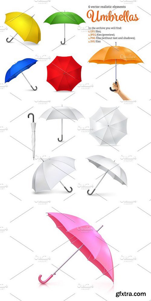 CM - Realistic Umbrella Set 1448252