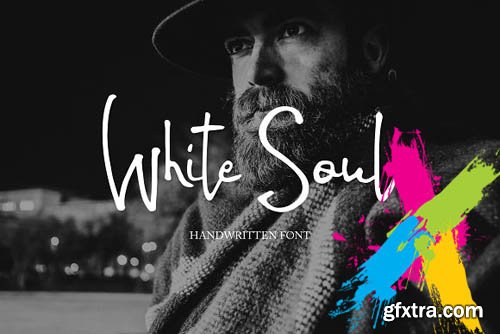 CM - White Soul Font Script 1512728