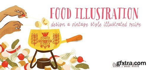 Food Illustration: Design a Vintage Style Illustrated Recipe