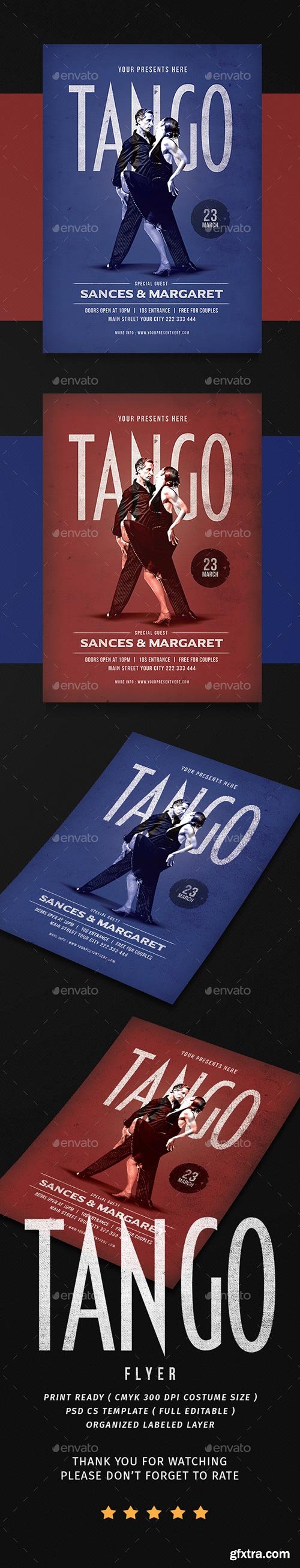 Graphicriver - Tango Dance Flyer 19539117