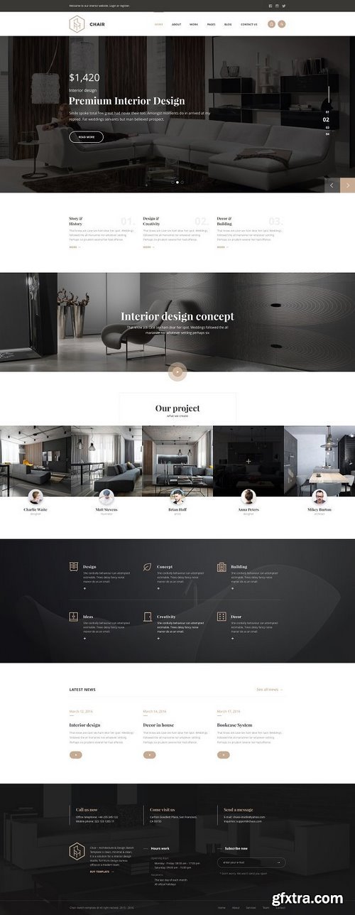 CM - Chair – Interior Sketch Template 1262716